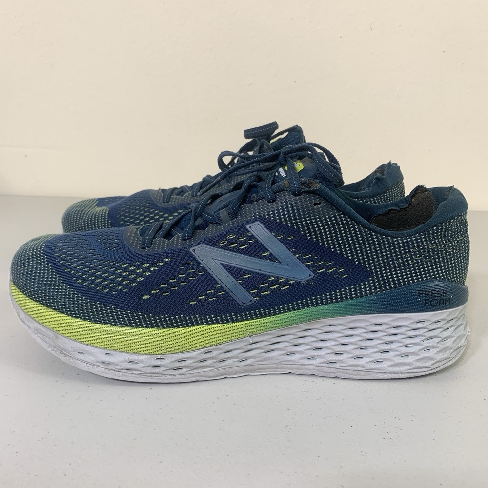 New Balance Fresh Foam More v1 Sneakers Mens 13 Blue Running Shoes
